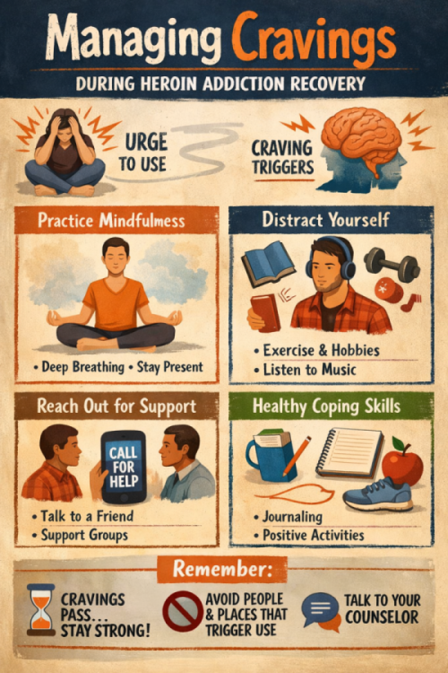 Managing Cravings During Heroin Addiction Recovery Best Rehabilitation Center in Islamabad, Pakistan