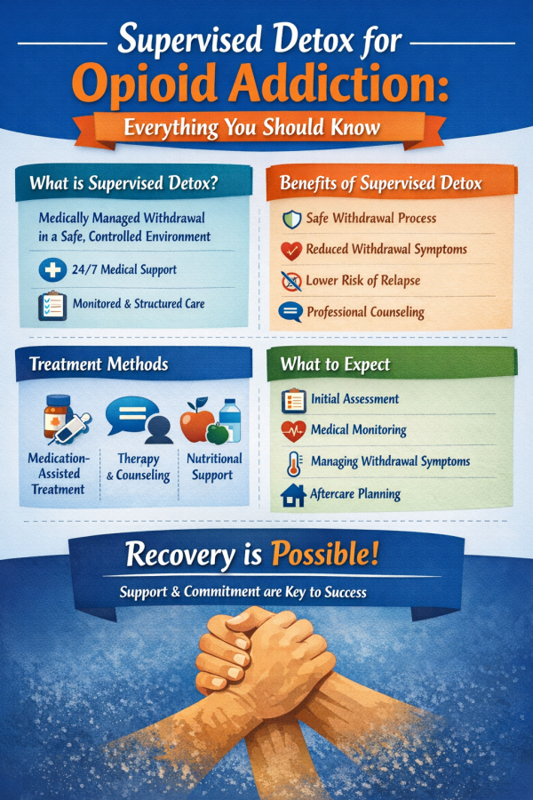 Supervised Detox for Opioid Addiction Everything You Should Know - drug and alcohol addiction treatment