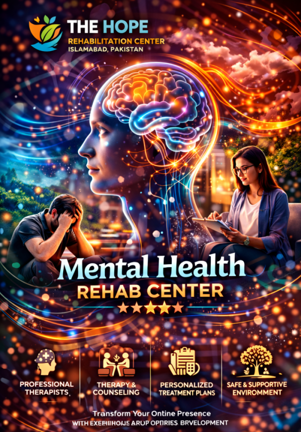 Mental Health Rehab Center | Mental Health Rehab Center in Islamabad Pakistan