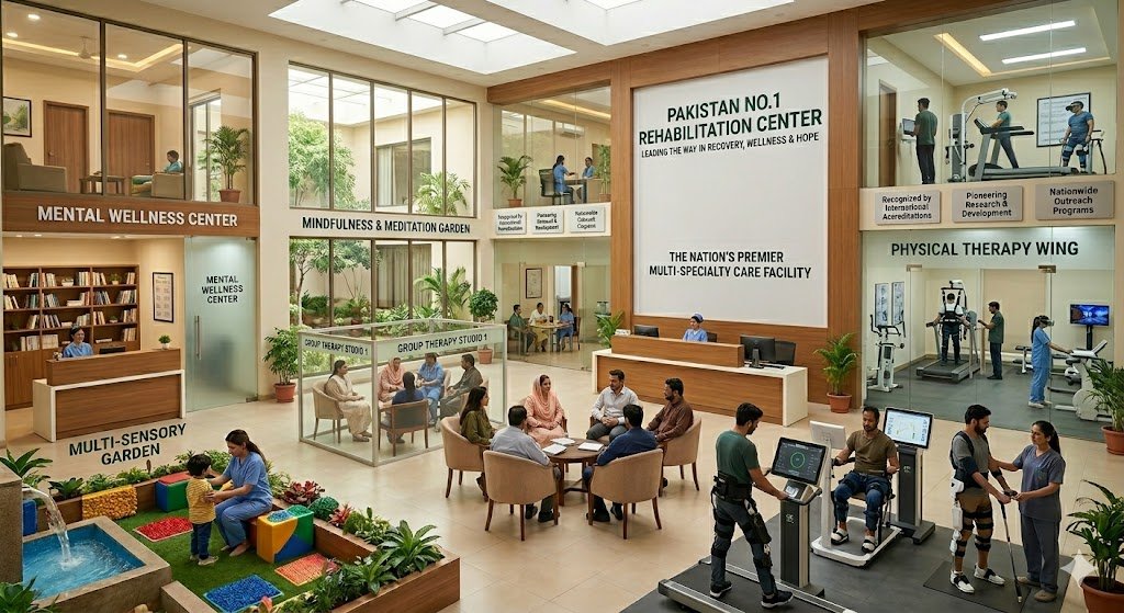 Pakistan No.1 Rehabilitation Center- Pakistan No.1 rehabilitation center, Islamabad, Pakistan.