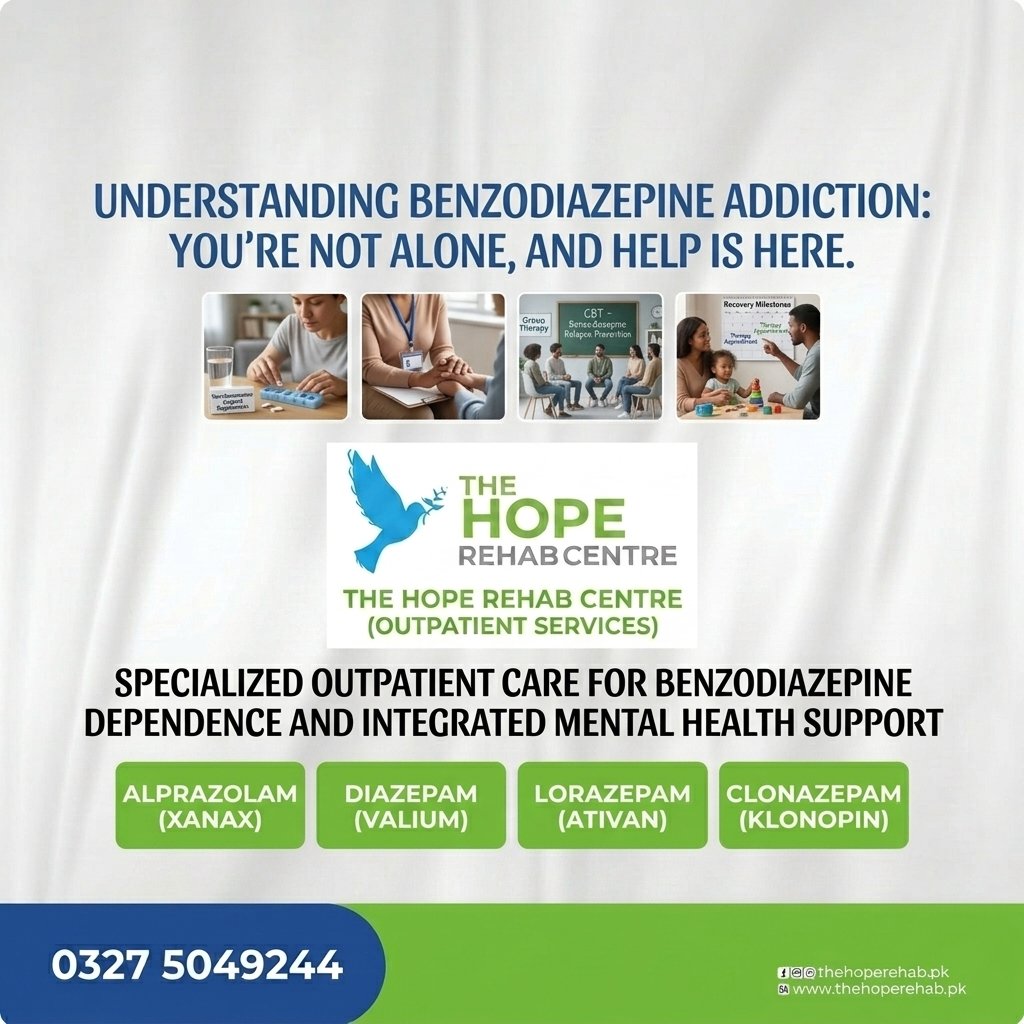 Benzodiazepines Addiction – Benzodiazepines Addiction Treatment in Islamabad, Pakistan