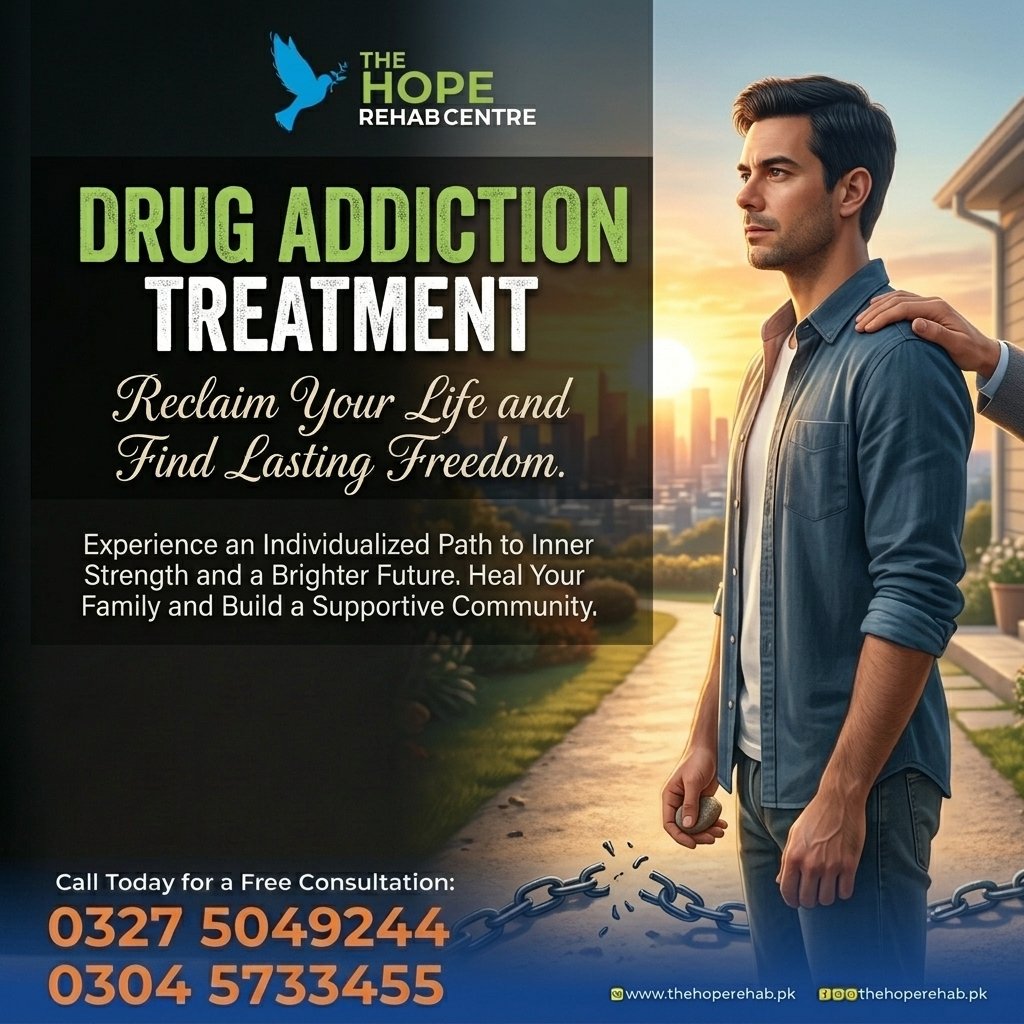 Drug Addiction Treatment – Drug Addiction Treatment in Islamabad, Pakistan