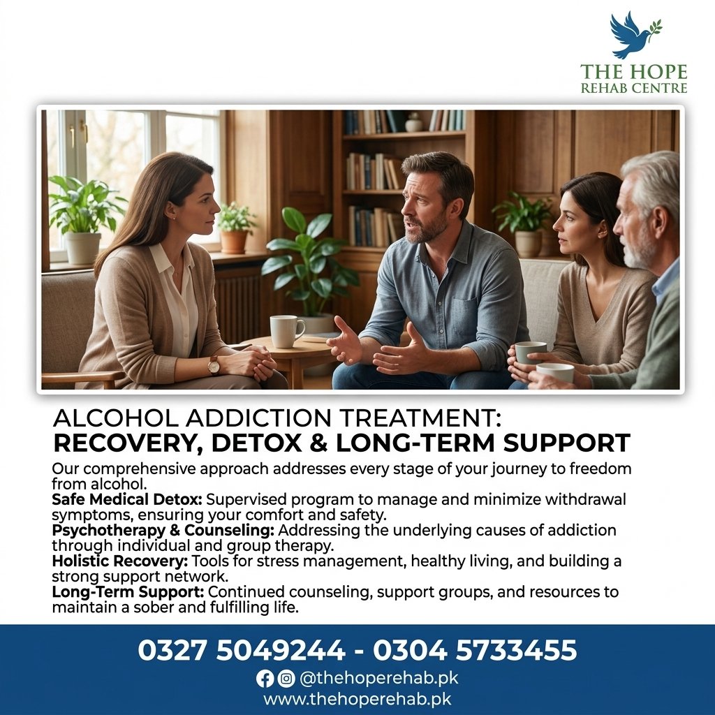 Alcohol Addiction Treatment: Recovery, Detox and Long-Term Support