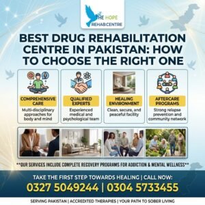 Best Drug Rehabilitation Centre in Pakistan: How to Choose the Right One
