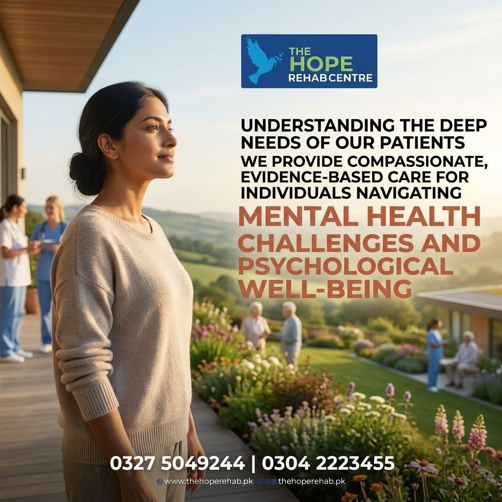 Mental Health Rehabilitation Center in Islamabad: Care, Recovery and Support