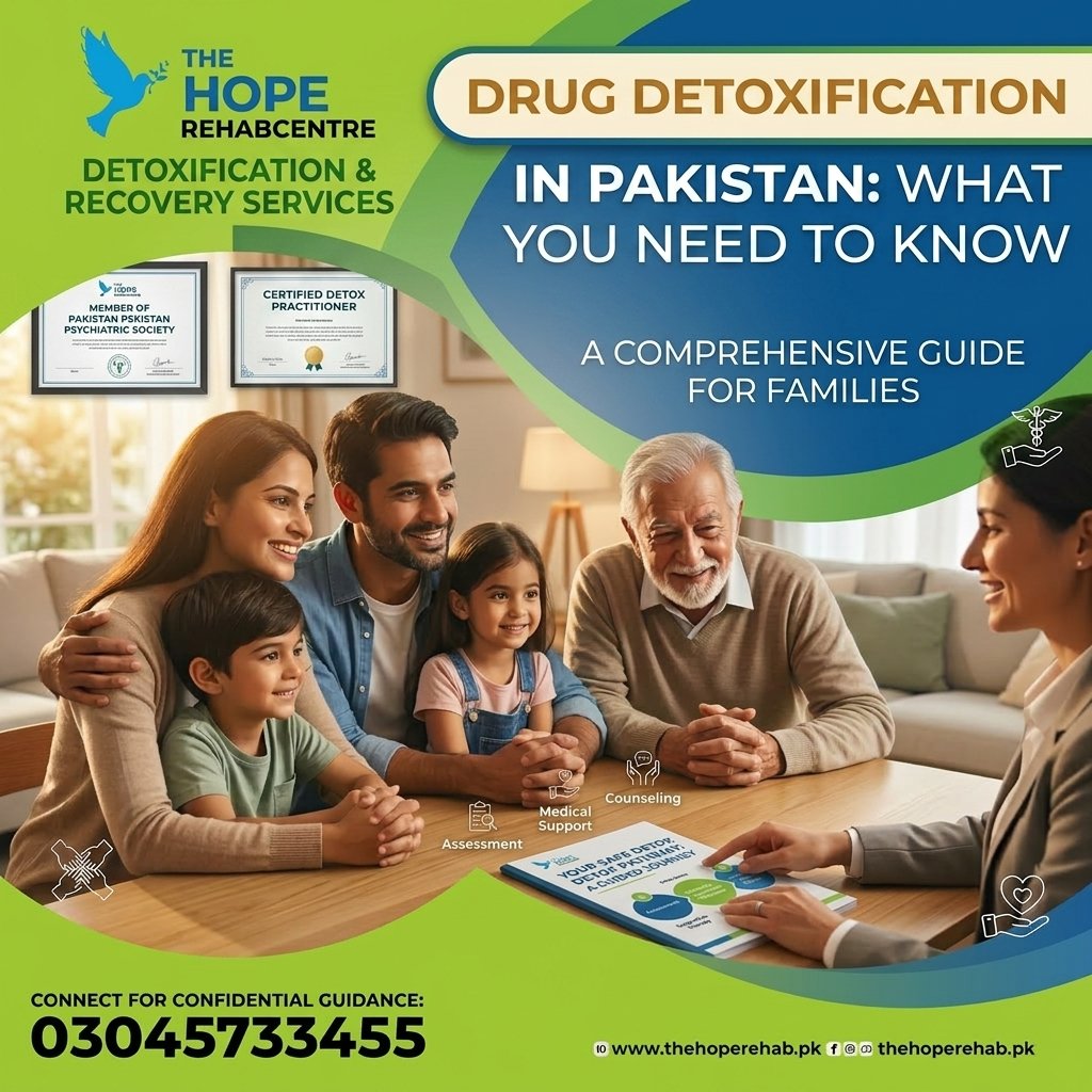 Drug Detoxification in Pakistan — What You Should Know to Get Well