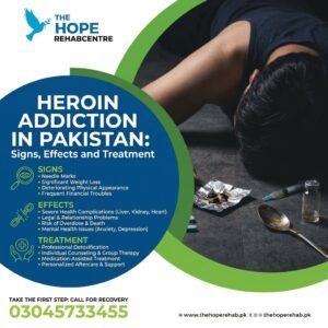 Heroin Addiction in Pakistan: Signs, Effects and Treatment