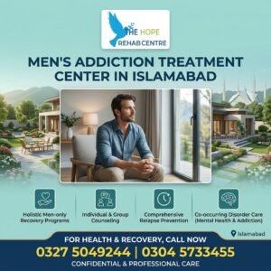 Men’s Addiction Treatment Center in Islamabad: Treatment, Support and Recovery