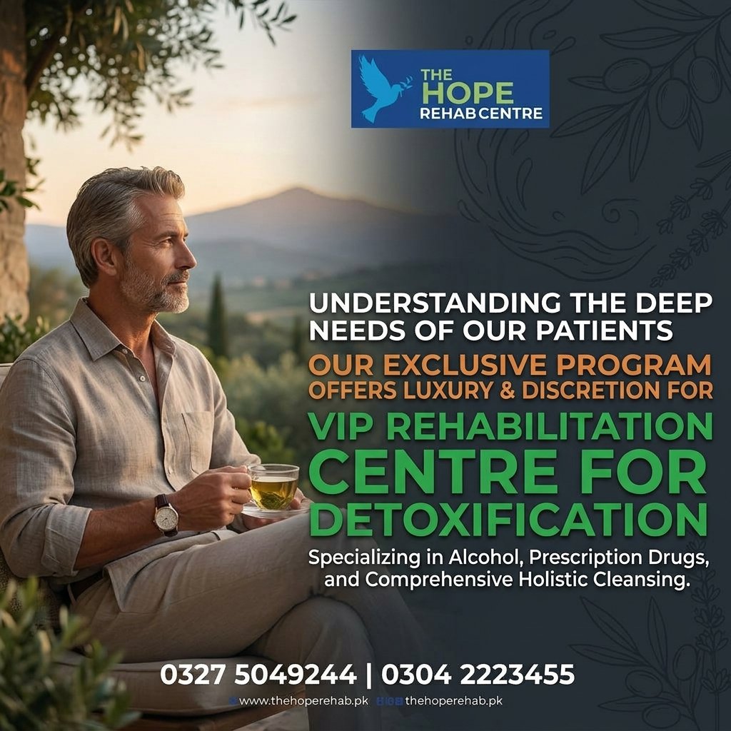 VIP Rehabilitation Centre for Detoxification: Safe, Private and Professional Addiction Care