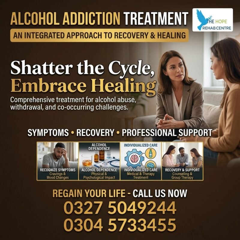 Alcohol Addiction Treatment: Symptoms, Recovery and Professional Support