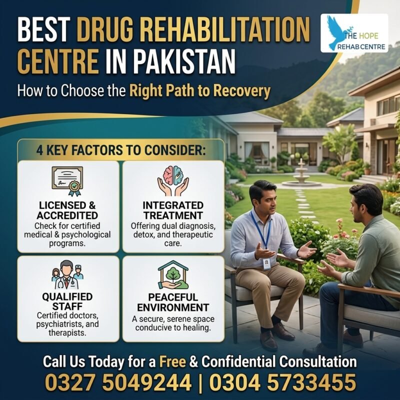 Best Drug Rehabilitation Centre in Pakistan: How to Choose