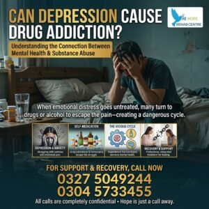 Can Depression Cause Drug Addiction?