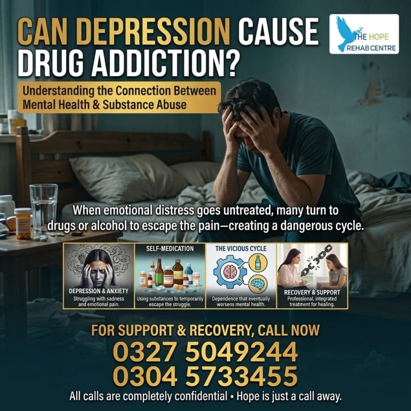Can Depression Cause Drug Addiction?