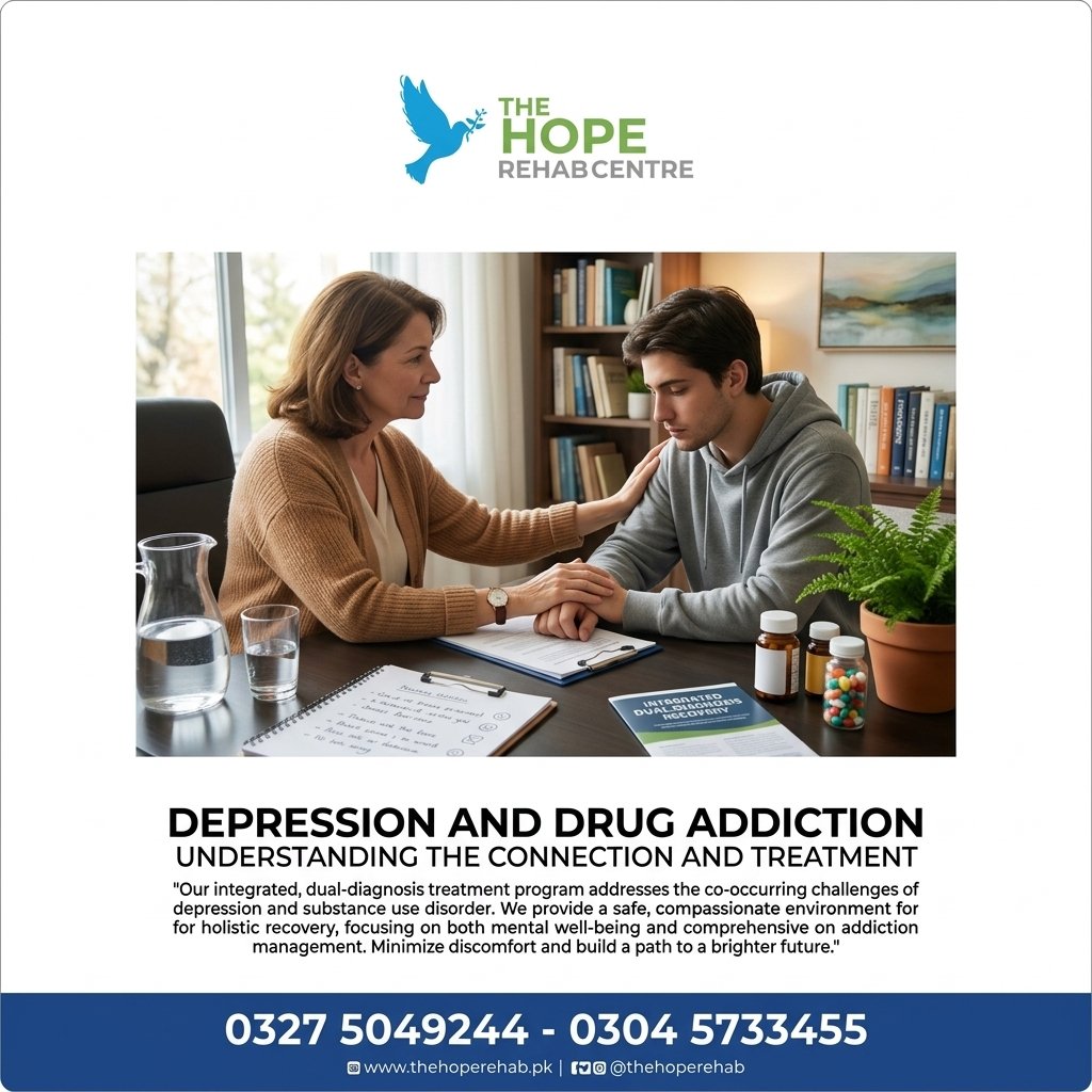 Depression and Drug Addiction: Understanding the Connection and Treatment